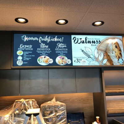 CoffeeBoard - Digital Signage für Bäckereien und Cafés